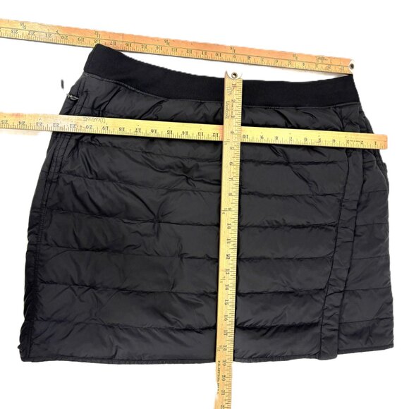 Aventure Faux Wrap Down Feather Puff Fleece Lined Ski Mini Skirt Size XL - Picture 10 of 10